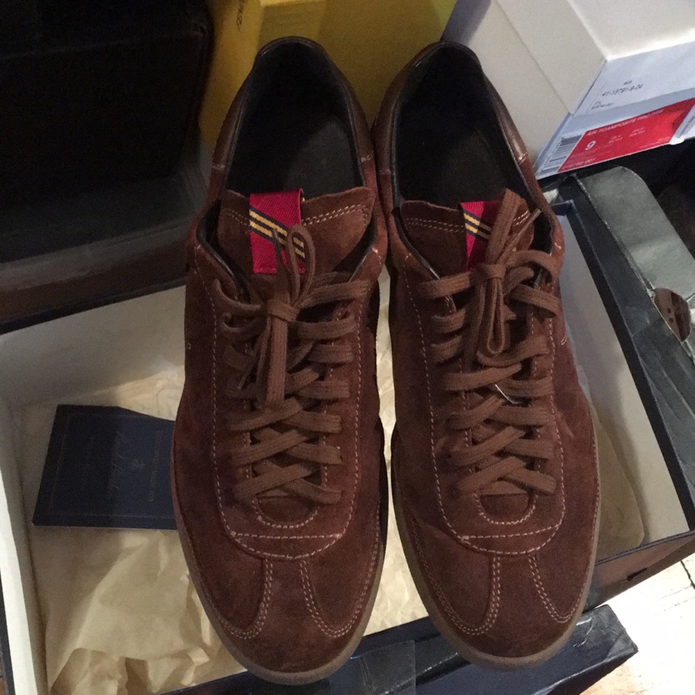 Limited Edition brooks & brothers X Pantofola D'oro  sneakers made in Italy
